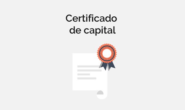 Certificado de capital